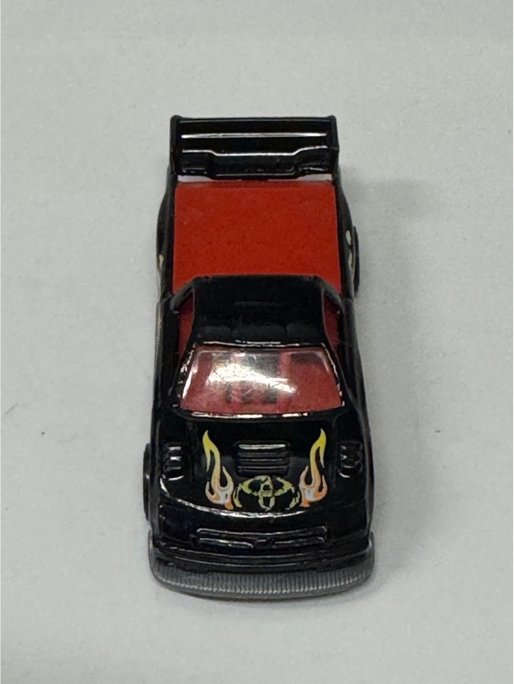 Hot Wheels Vintage 1999 Pikes Peak Tacoma Black/Red Flames